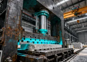 Breton Bretonstone press system for engineered quartz production