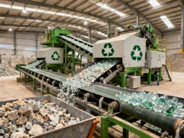 Sustainable stone material producers integrating recycled content with Breton equipment